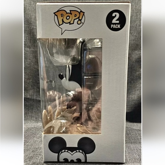 2022 Funko POP! Mickey Mouse & Minnie Mouse D23 EXPO 2022 2pk - Picture 4 of 7